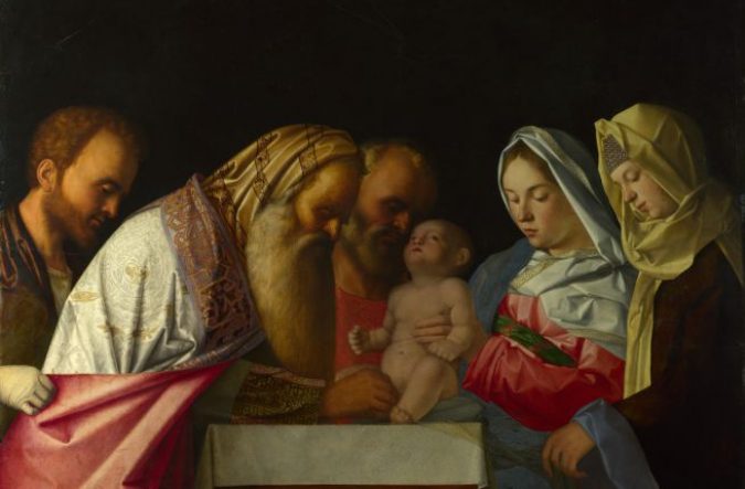 Giovanni Bellini Körülmetélés című festménye